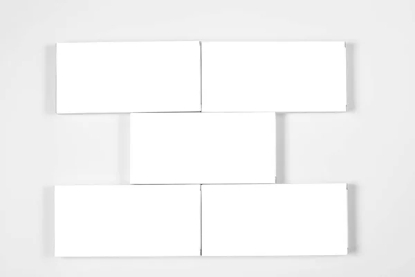 White Box White Background — Stock Photo, Image