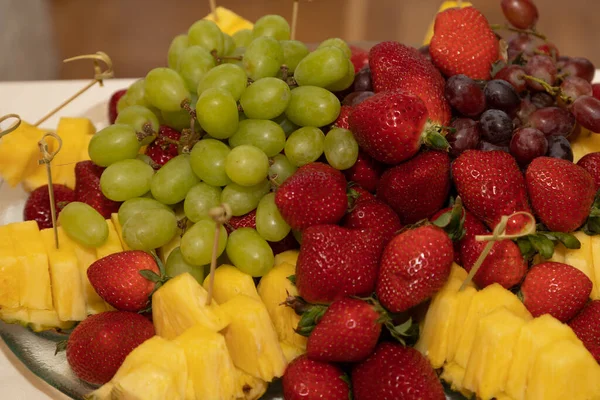 Fruits Frais Sur Table Buffet — Photo