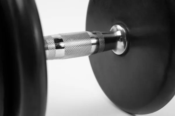 Barbell White Background — Stock Photo, Image