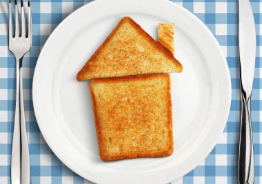 Emlak kavramı, Tablo ayarı ev plaka üzerinde