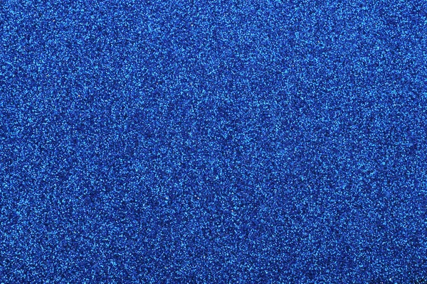 Blå glitter som abstrakt bakgrund — Stockfoto