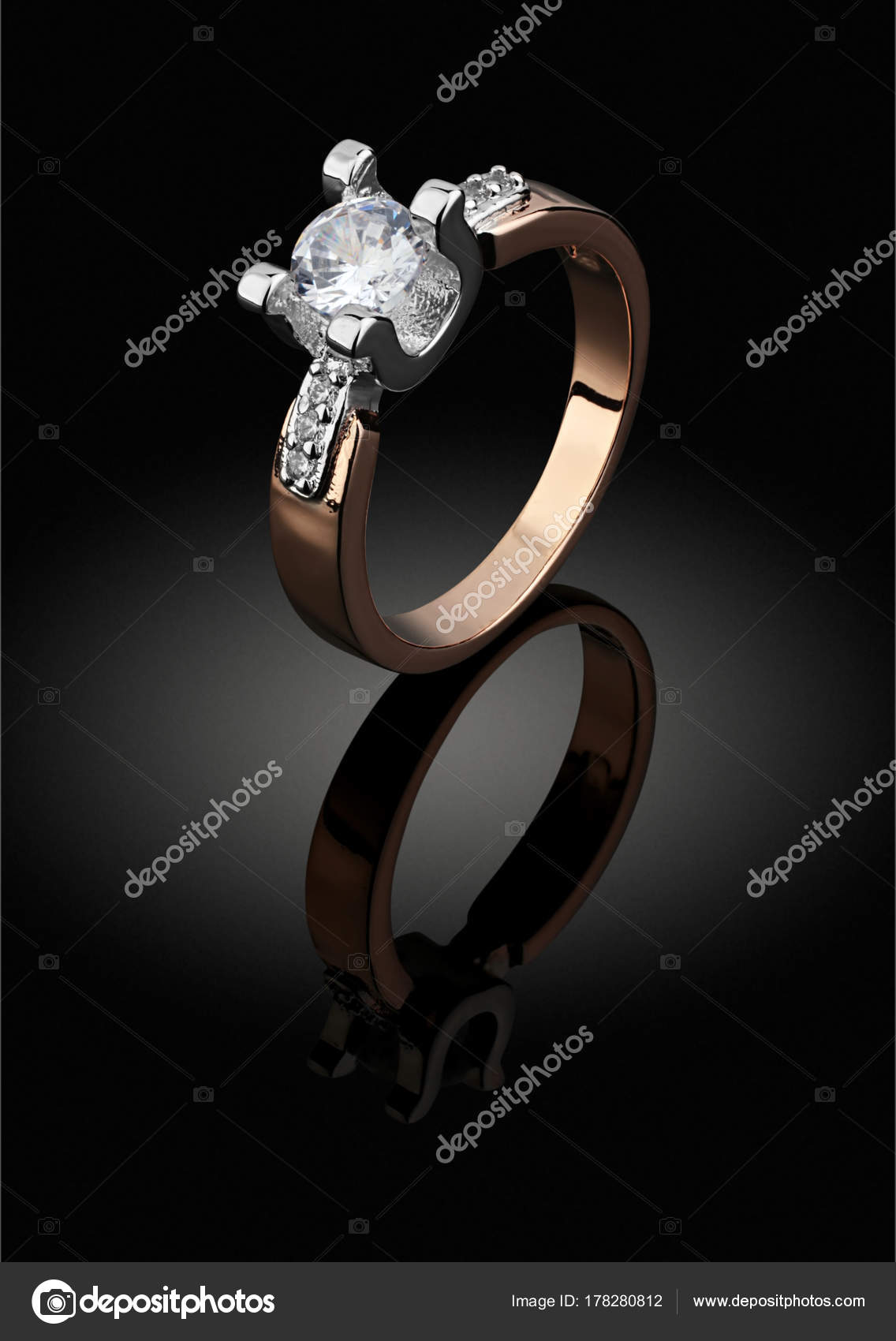bague or trace noire bague or trace noire