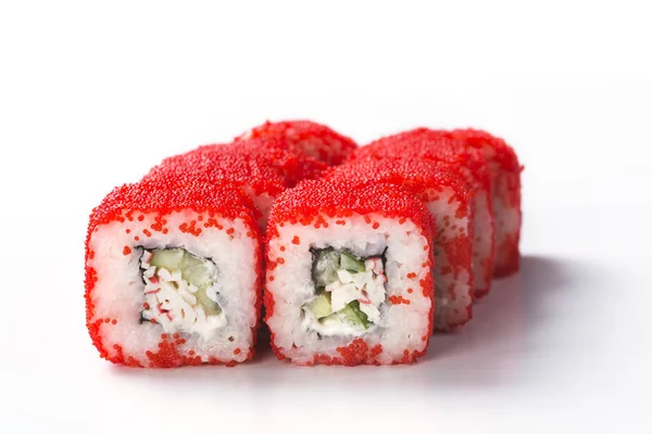 Sushi ai frutti di mare giapponesi Fotografia Stock