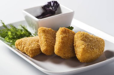 Kızarmış mozzarella