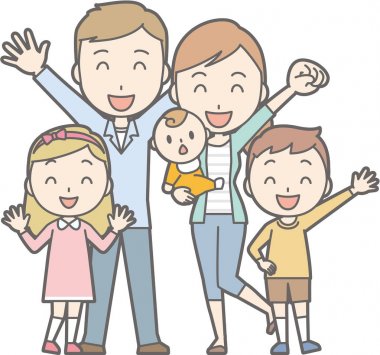 Sağlıklı aile No.03 (5)(2 generations, Aile)
