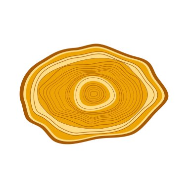 Ağaç ahşap dilimlerin vektör.