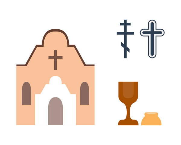 Религиозная векторная иллюстрация
.