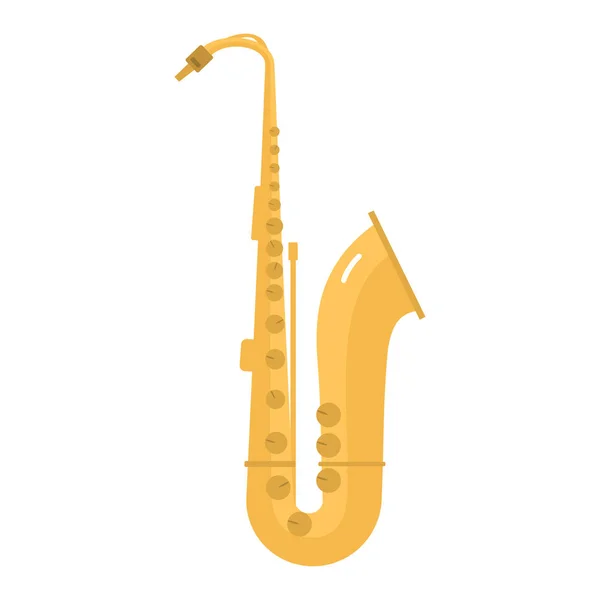 Saxophone icon music classical sound instrument vector illustration