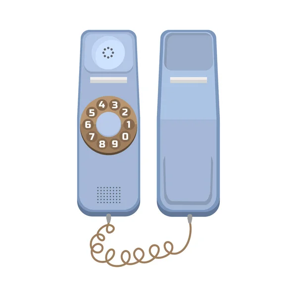Office telephone vector icon. — Stock Vector