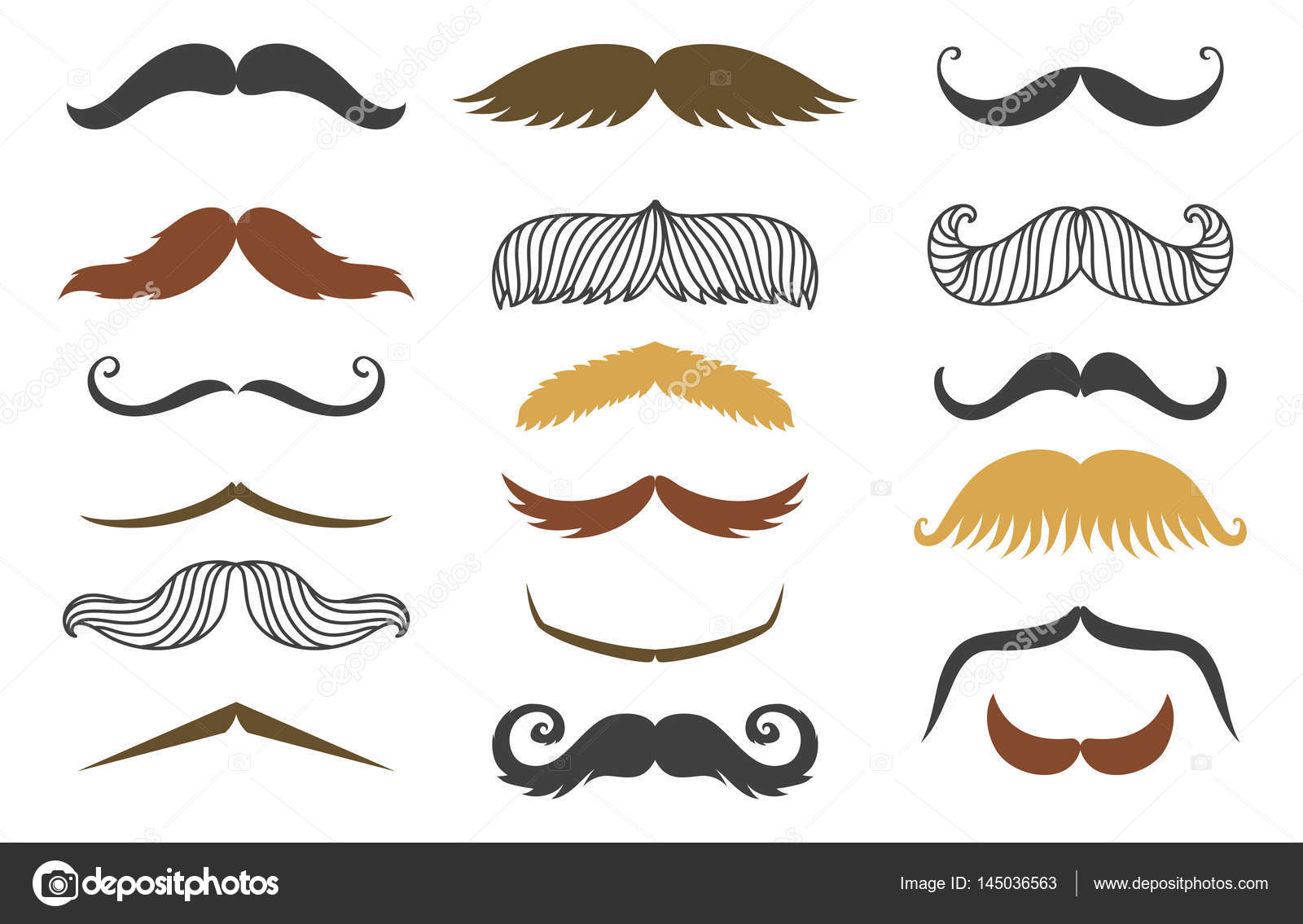 Silhouette vector mustache hair hipster curly collection beard barber and gentleman symbol fashion adult human facial gave vector illustration. Stock Vector Image by ©vectordreamsmachine #145036563 Silhouette vector mustache hair hipster curly collection beard barber and gentleman symbol fashion adult human facial gave vector illustration. Stock Vector Image by ©vectordreamsmachine #145036563