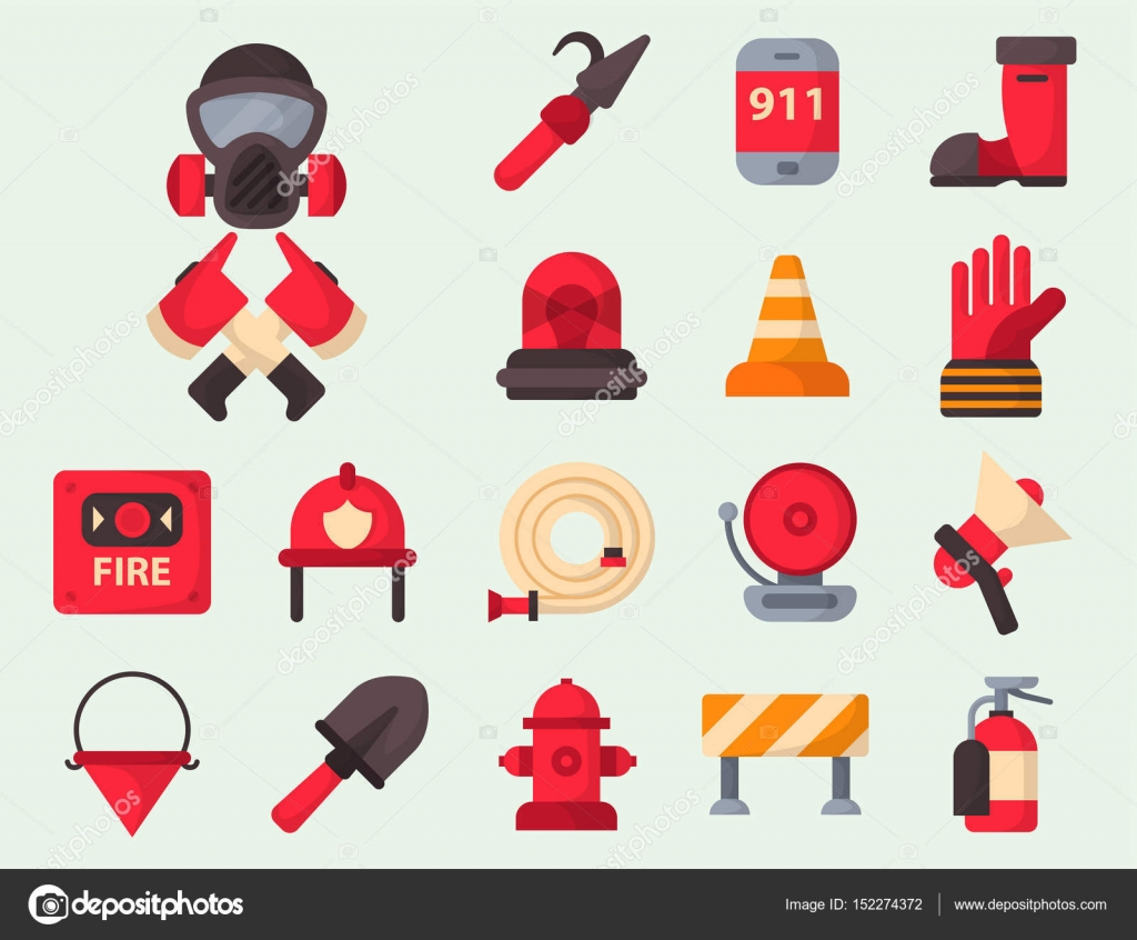 37+ Tool Firefighter Equipment Clipart Photos