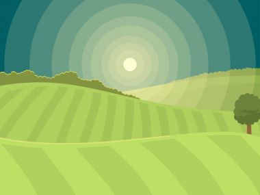 Resimde çiftlik evi tarım grafik kırsal köy manzara vektör