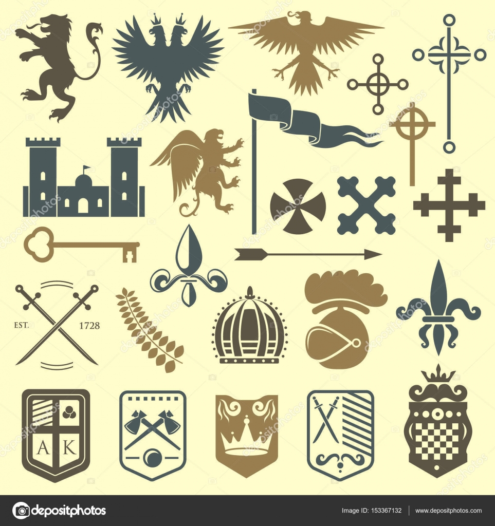 medieval heraldry symbols and their meanings