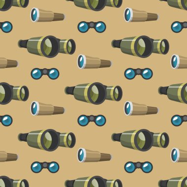 Profesyonel kamera objektif dürbün göz spyglass optik seamless modeli kamera odak optik donanımları vektör çizim cam