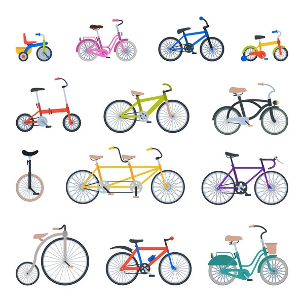 Retro rower styl vintage stary wektor transportu jazdy pojazdu latem rowery transport ilustracja — Wektor stockowy