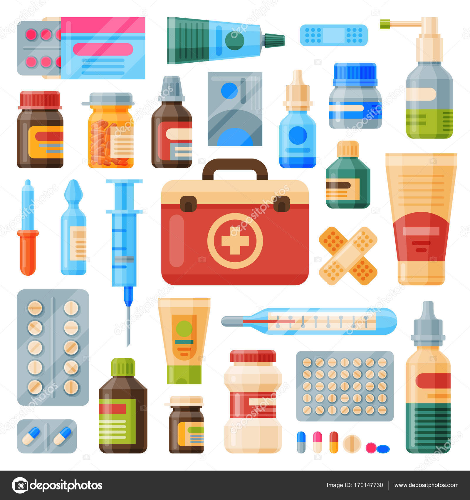 Botiquín de primeros auxilios equipo set instrumentos médicos y médico