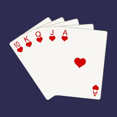 Risk şans simgeleri başarı kazanmak şans servet kumar oynamak oyun nesneleri Casino kumar vegas rulet oyun vektör çizim.