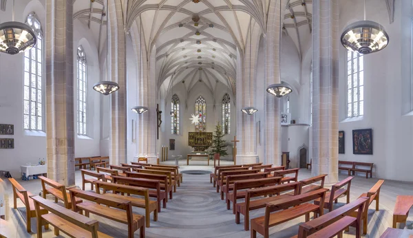 Inuti berömda St. Petri - Pauli kyrka i Eisleben — Stockfoto