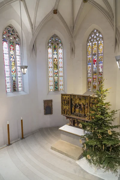 有名な聖ペトリ - アイスレーベンでパウリ教会内部 — ストック写真