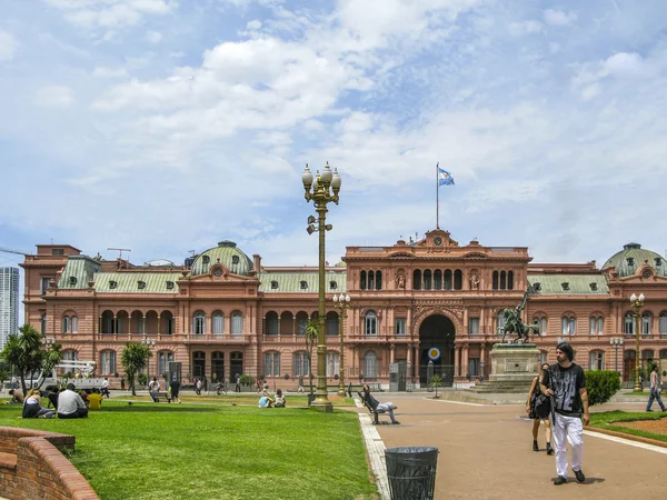 Casa Rosada (pink house) Buenos Aires Argentina — Stock Photo, Image