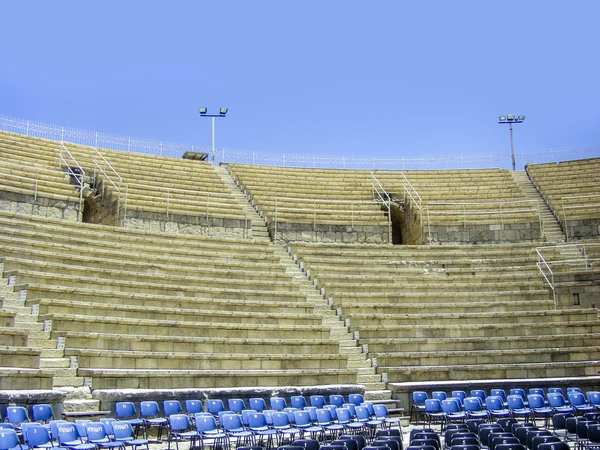 Ruínas do anfiteatro em Cesareia — Fotografia de Stock