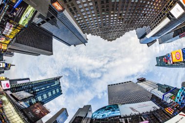 Times Meydanı, broadway tiyatroları ve iri sayı-in seçme