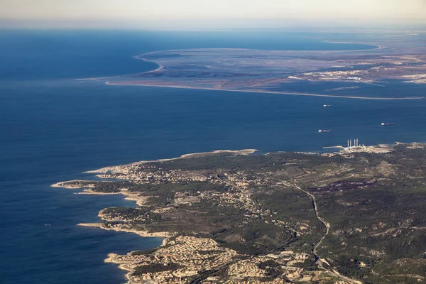 Marsilya yakınındaki Akdeniz sahil anteni