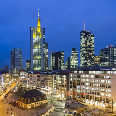  skyline frankfurt hauptwache ile görüntüleme