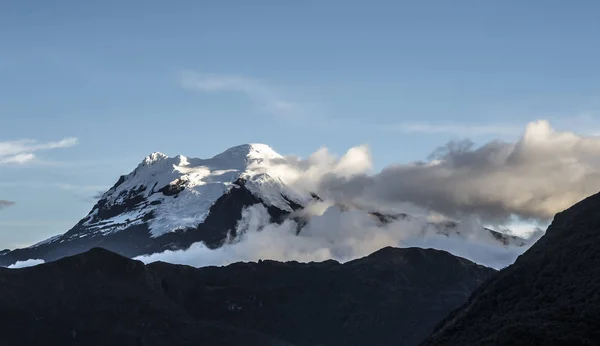 Antisana volcano. National Park Cayambe-Coca Ecuador — Stock Photo, Image