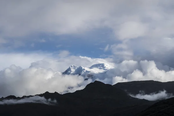 Antisana volcano. National Park Cayambe-Coca Ecuador — Stock Photo, Image