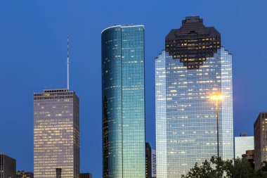 görüntülemek şehir houston geç öğleden sonra