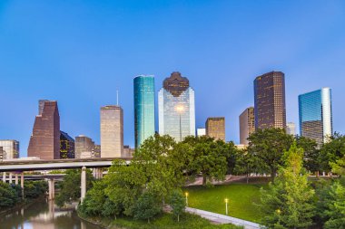 görüntülemek şehir houston geç öğleden sonra