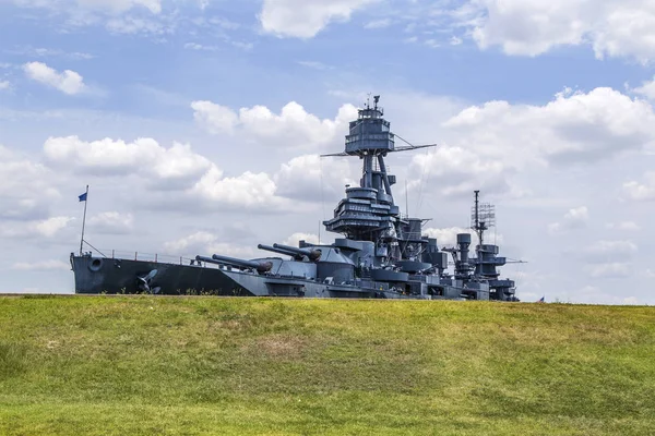 The Famous Dreadnought Battleship Texas — Stock Photo, Image