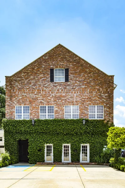 View of old brick houses in Eastpoint, USA — Stock Photo, Image