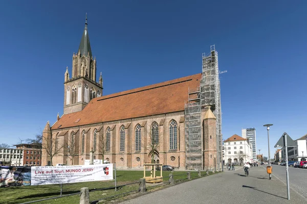 Iglesia de Santa María en Neubrandenburg, Alemania —  Fotos de Stock