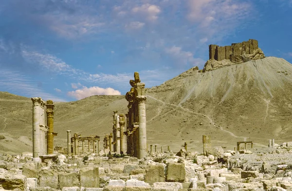 Antika staden Palmyra — Stockfoto