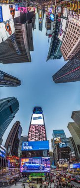 Times Meydanı, broadway tiyatroları ve iri sayı-in seçme