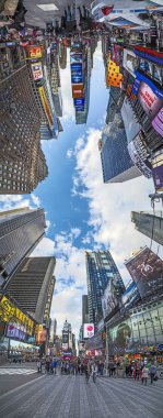 Times Meydanı, Broadway tiyatroları ve h ile özel kişi ziyaret