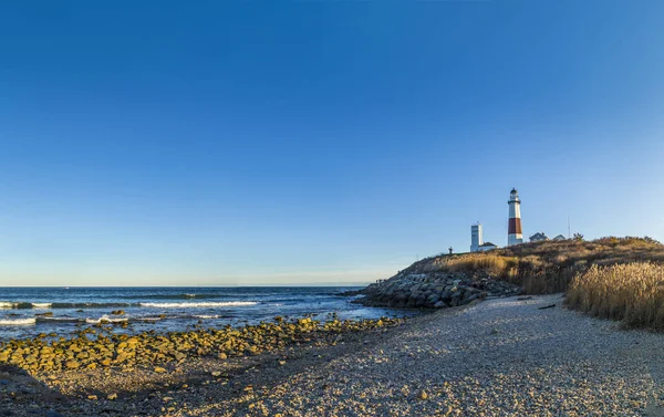 Montauk nokta ışık, deniz feneri, Long Island, New York, Suffolk 
