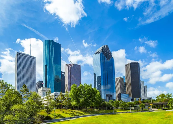 Panorama z Houstonu, texas — Stock fotografie