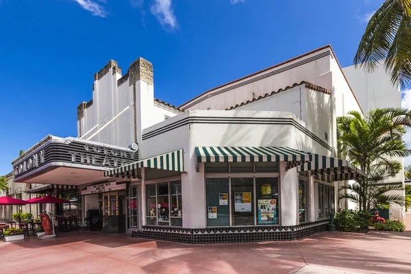 Famous Colony Art Deco Theater — Stock Photo, Image