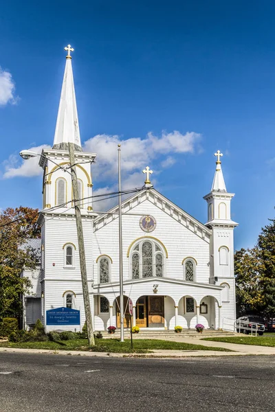 Grieks-orthodoxe kerk in Greenport — Stockfoto