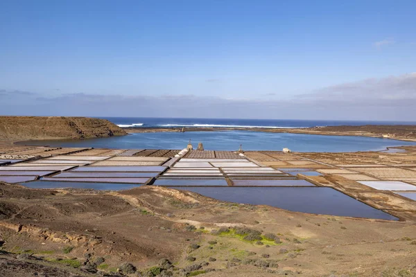 Salinas de Janubio — Zdjęcie stockowe