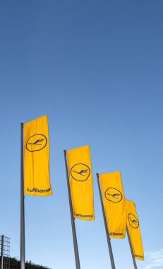 lufthansa simgesi olan Lufthansa bayrağı