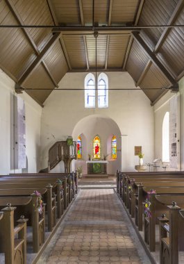 eski kilise, Netzelkow üzerinden içinde