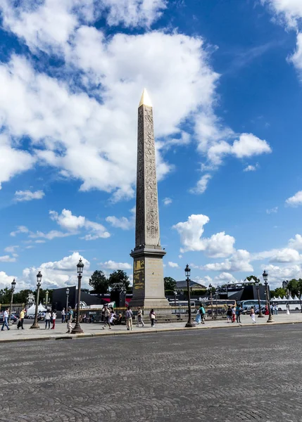 Obelisco (Obelisco) della Place de la Concorde — Foto Stock