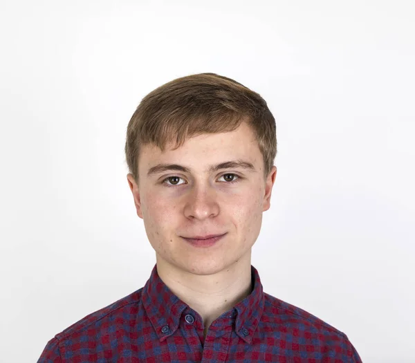 Friendly looking teenage boy — Stock Photo, Image