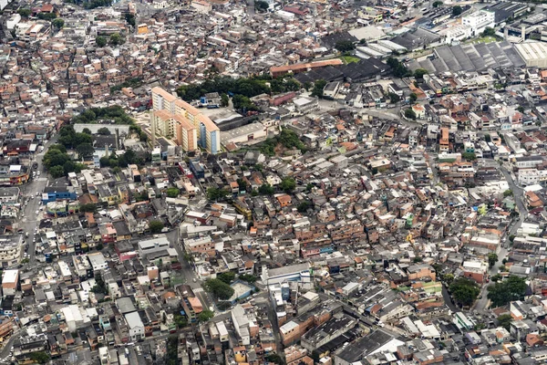 Antena de um subúrbio do Rio de Janeiro — Fotografia de Stock