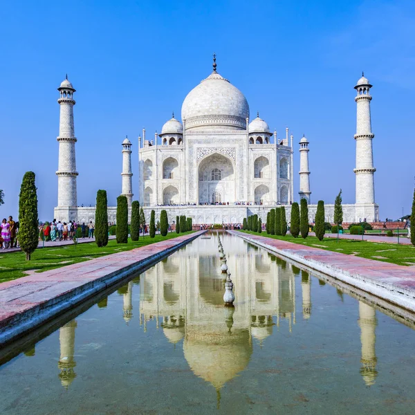 Taj Mahal en la India — Foto de Stock