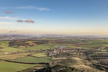 Thüringen'kırsal manzara 